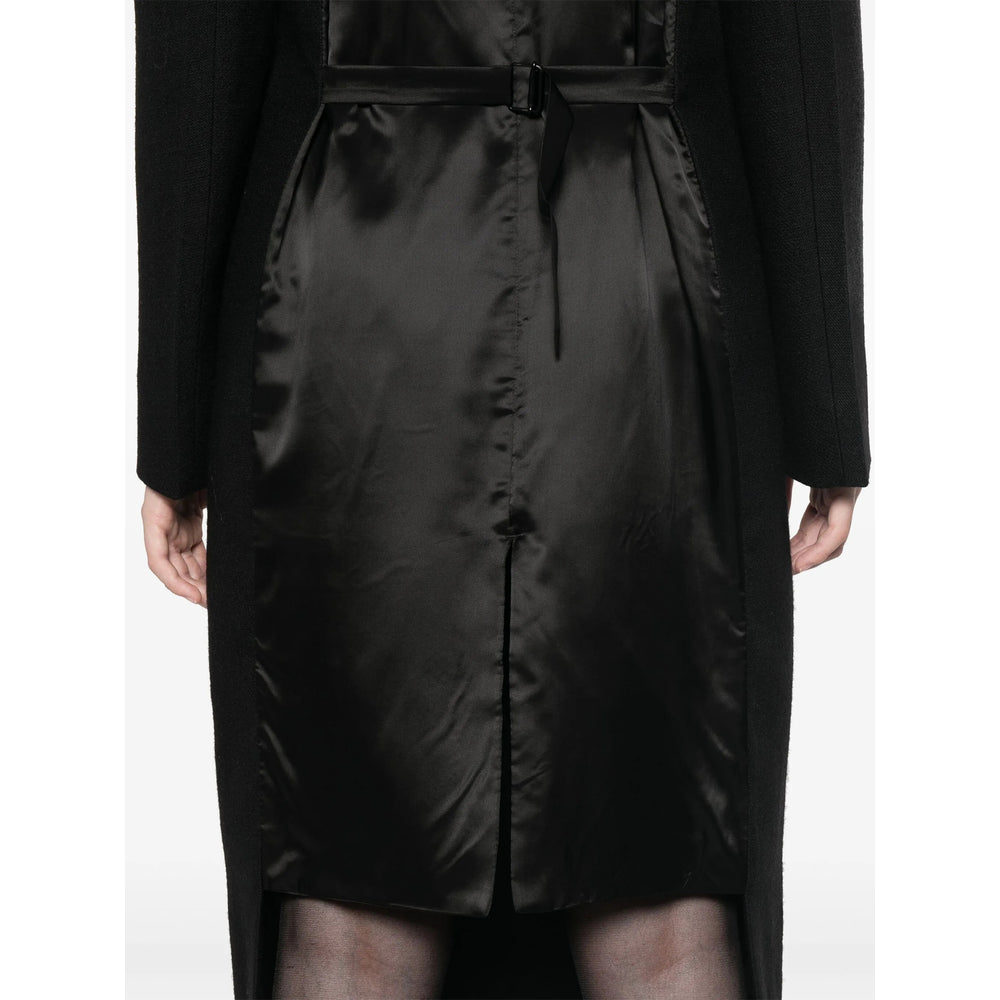 Prada Black Coats - Double Breasted & Peacoats Women PRADA