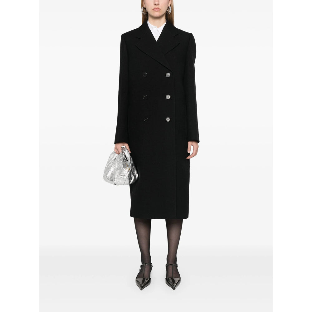 Prada Black Coats - Double Breasted & Peacoats Women PRADA