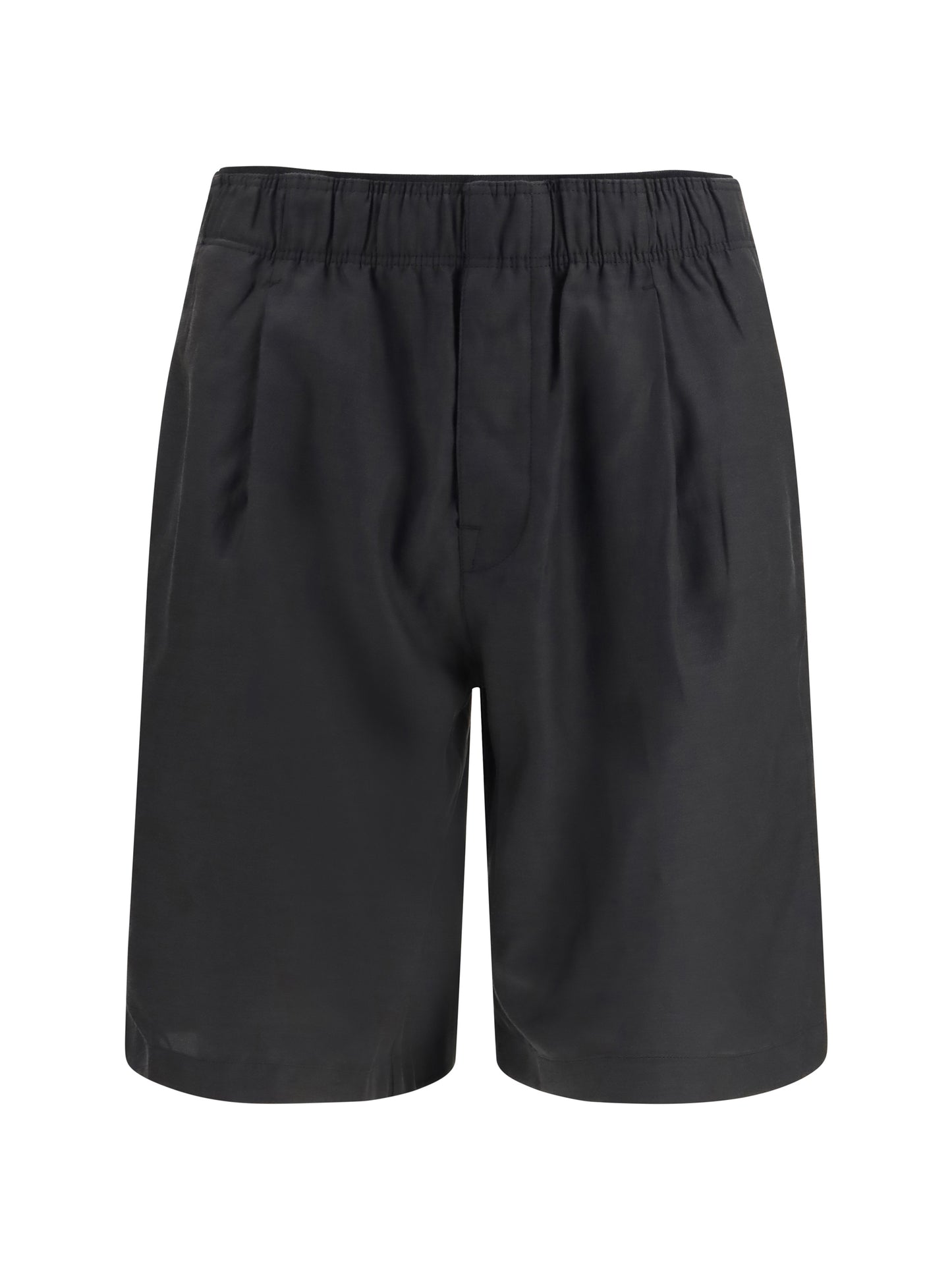 Our Legacy Men Leisure Shorts In Cupro And Cotton OUR LEGACY