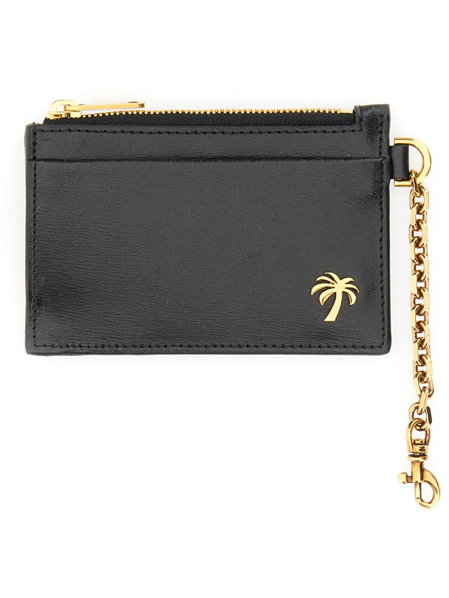 Palm Angels Women Card Holder With Chain "Palm Beach" PALM ANGELS