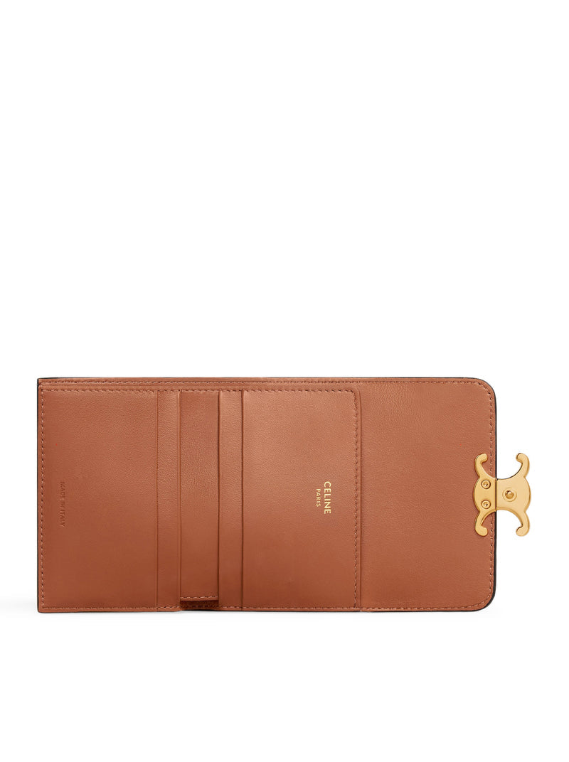 Celine Women Compact Canvas Wallet With Coin Purse CELINE