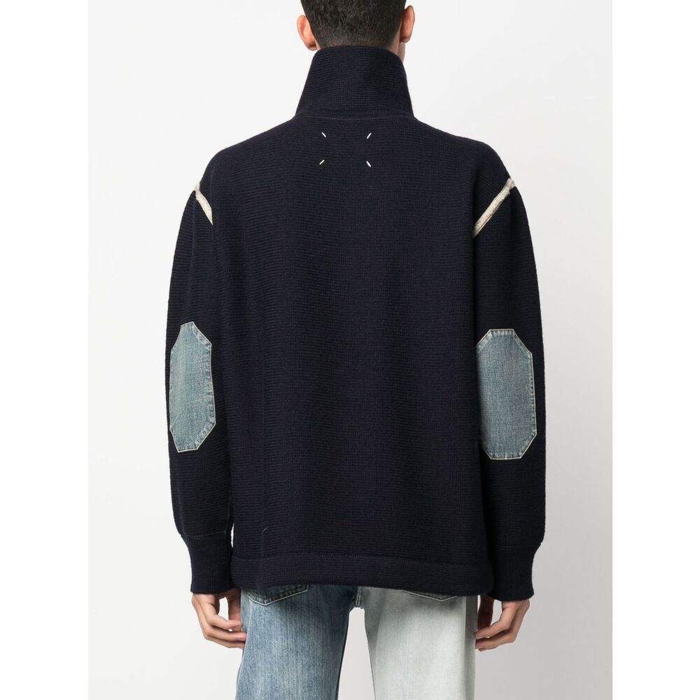 Maison Margiela Blue Sweaters & Knitwear - Jumpers Men MAISON MARGIELA