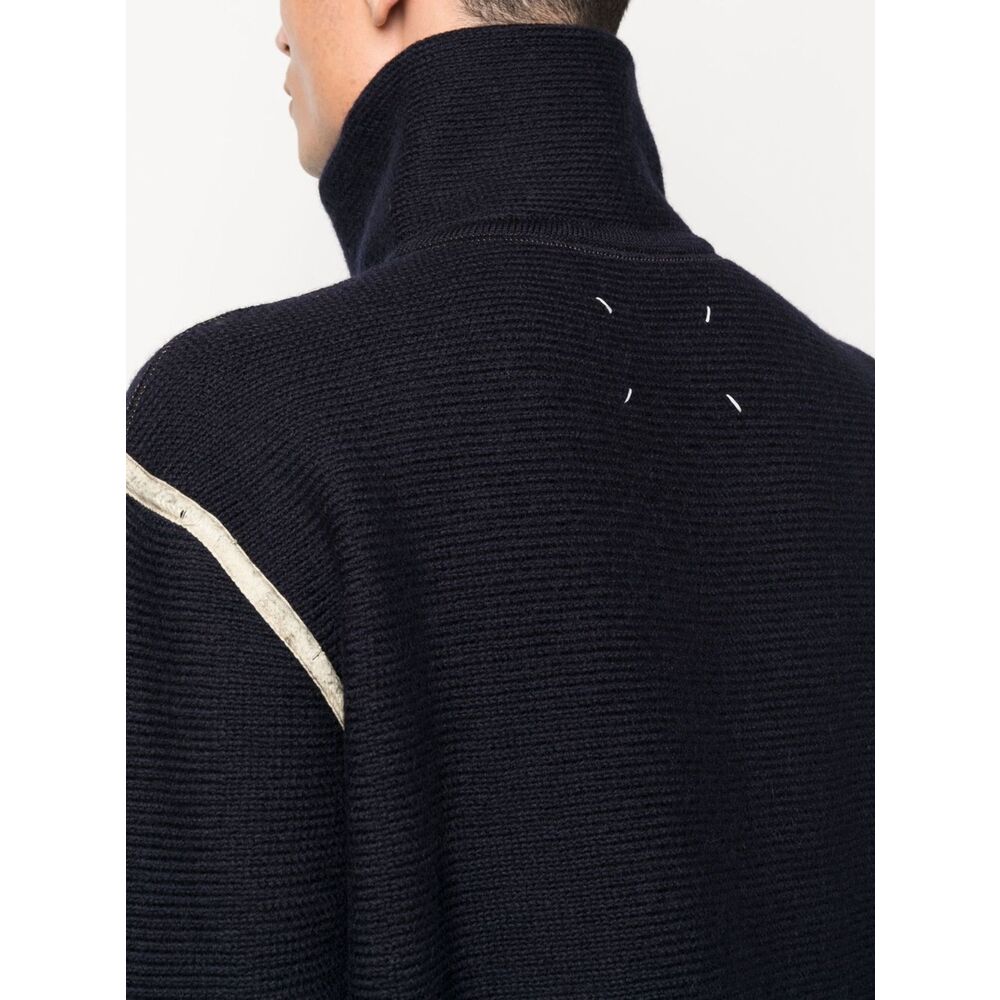 Maison Margiela Blue Sweaters & Knitwear - Jumpers Men MAISON MARGIELA