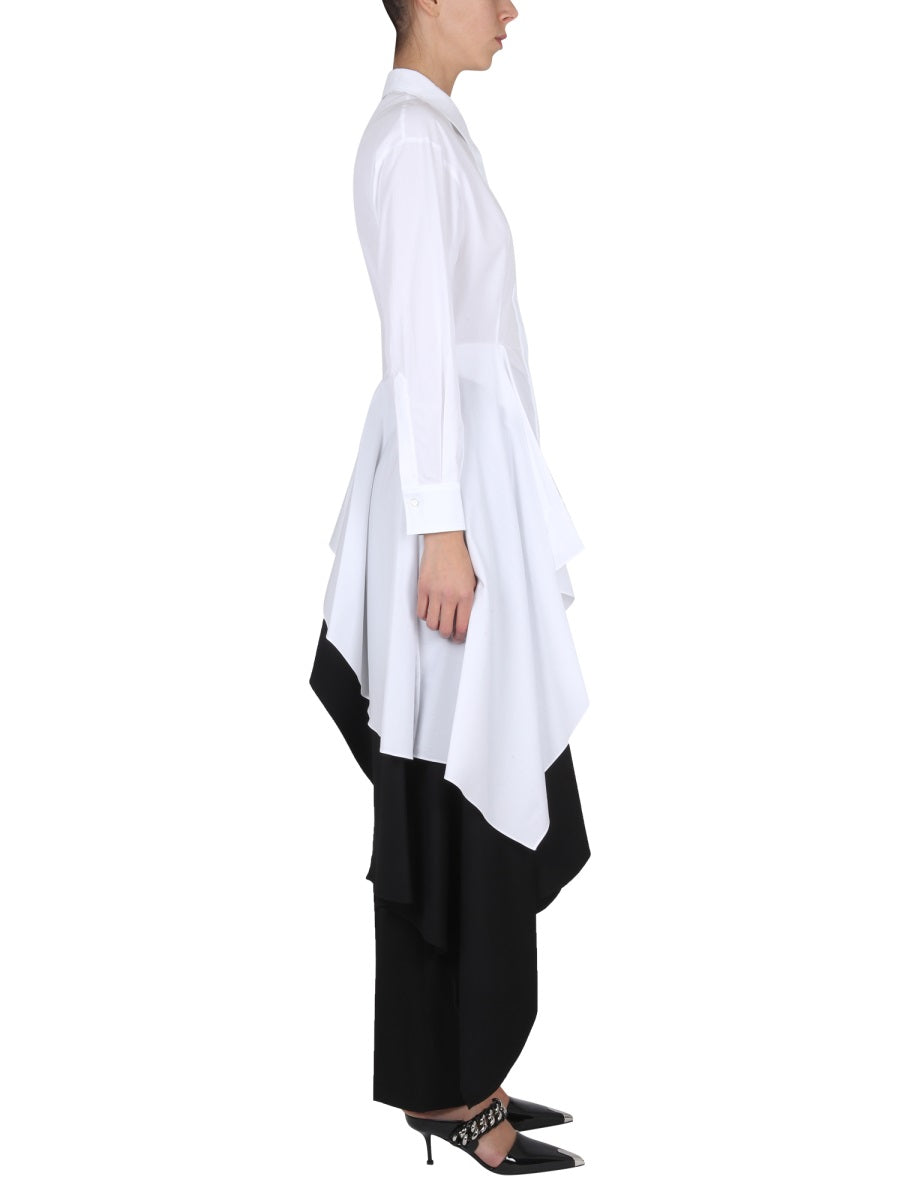 Alexander Mcqueen Women Asymmetric Shirt ALEXANDER MCQUEEN