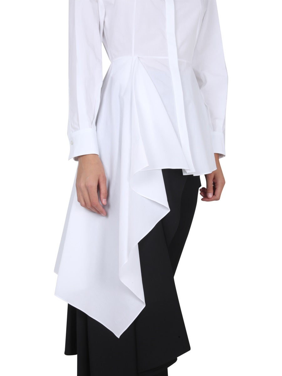Alexander Mcqueen Women Asymmetric Shirt ALEXANDER MCQUEEN