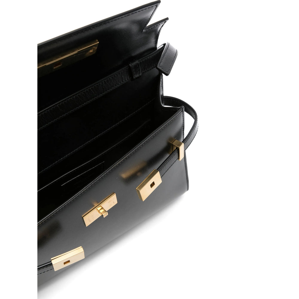 Saint Laurent Black Shoulder Bags Women SAINT LAURENT
