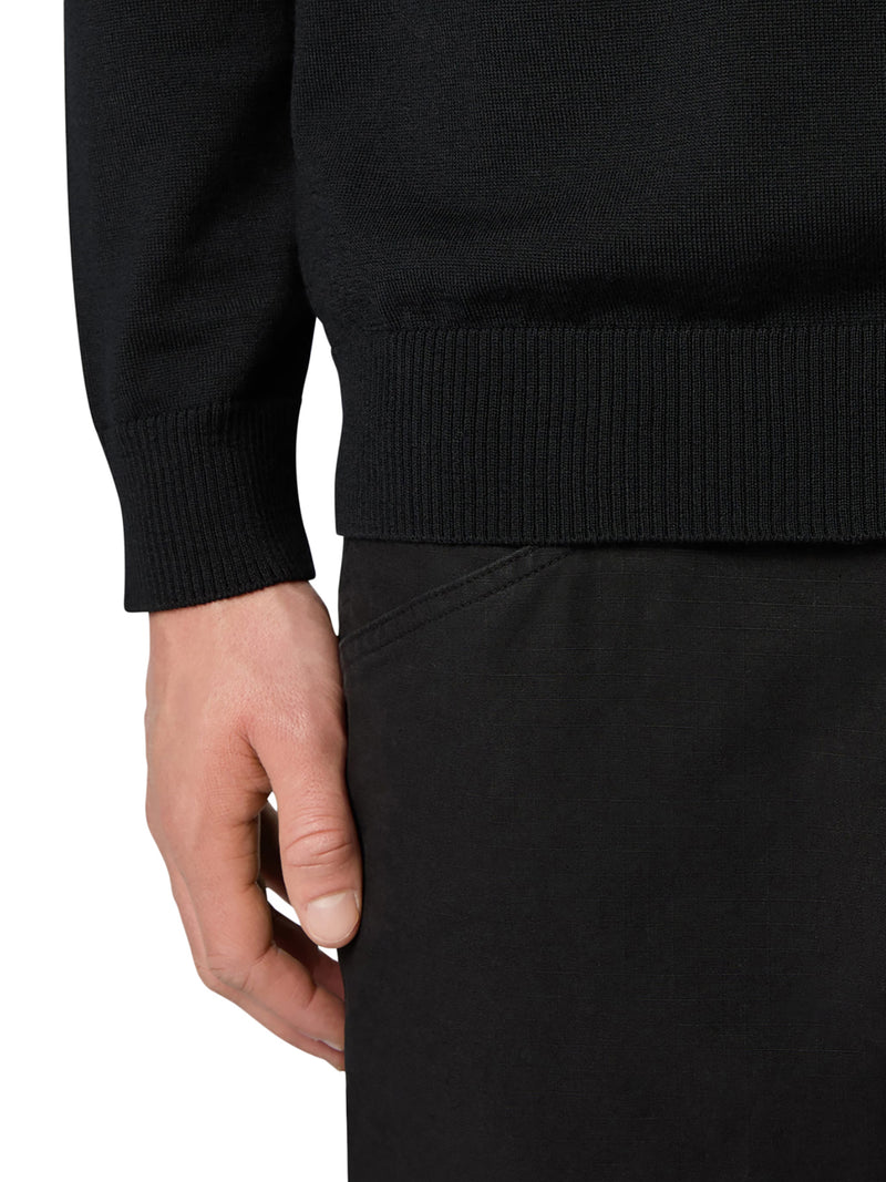 Stone Island Men Compass Logo Turtleneck Sweater STONE ISLAND