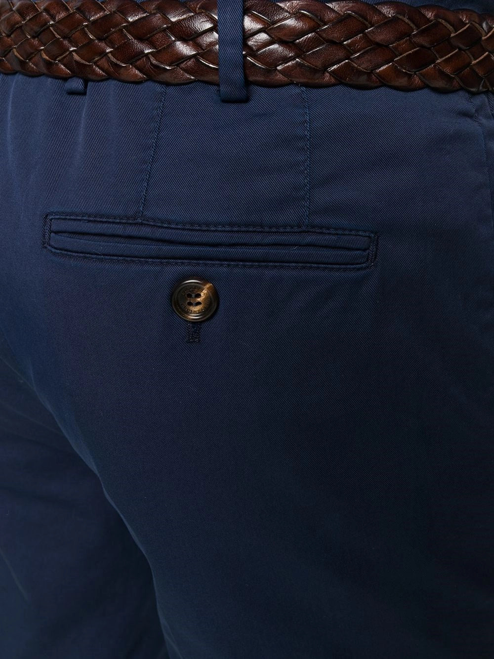 Brunello Cucinelli Men Gabardine Garment Dyed Pants BRUNELLO CUCINELLI