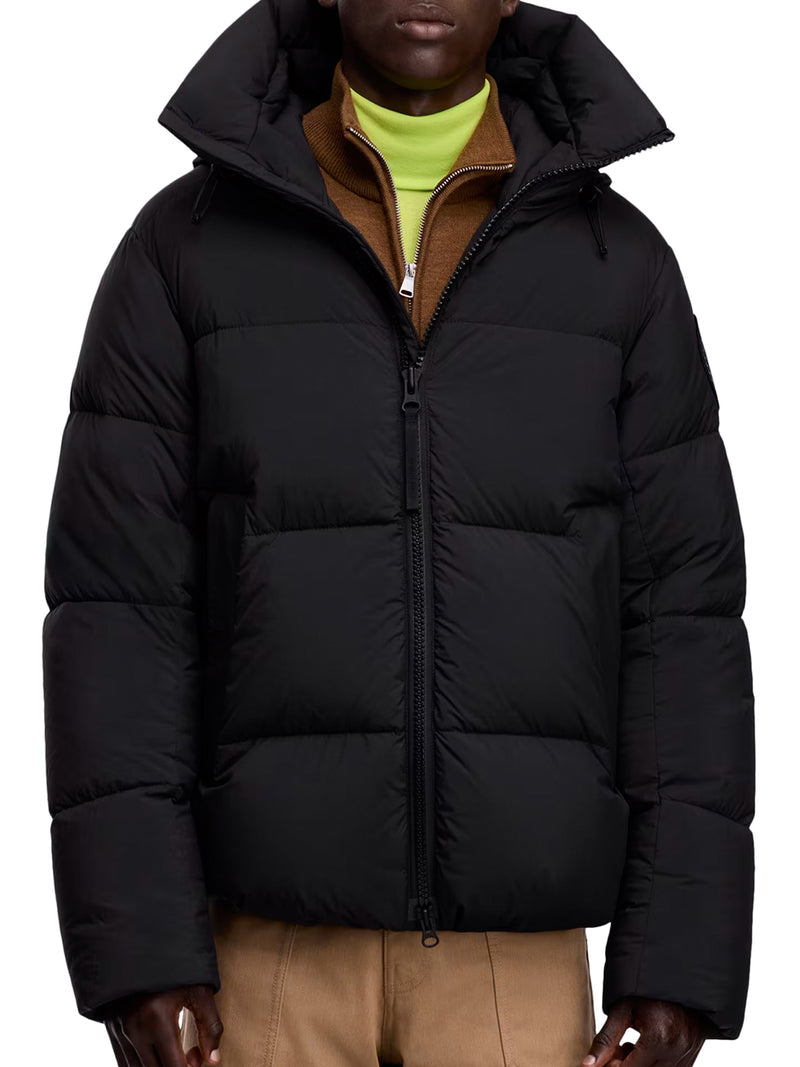 Canada Goose Men Crofton Black Label Padded Jacket In Enduraluxe CANADA GOOSE