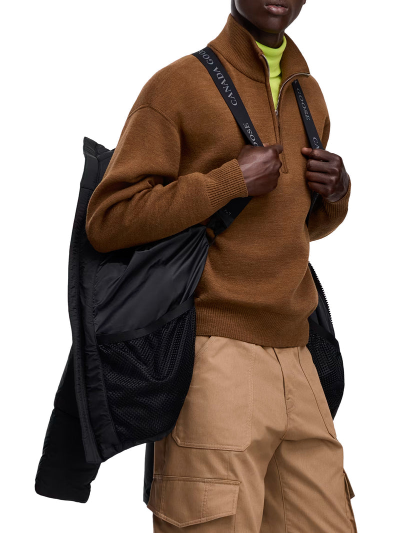 Canada Goose Men Crofton Black Label Padded Jacket In Enduraluxe CANADA GOOSE