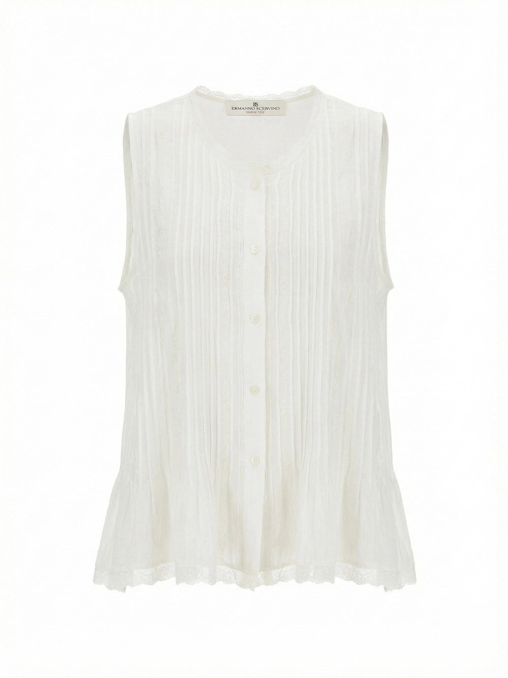 Ermanno Scervino Women Top With Embroidery ERMANO SCERVINO