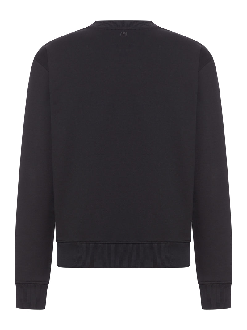 Ami Paris Men Crew Neck Sweatshirt Ami De Coeur AMI PARIS
