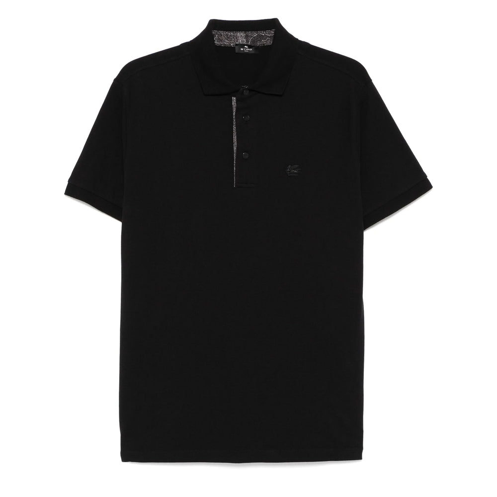 Etro Black Polo Shirts Men ETRO