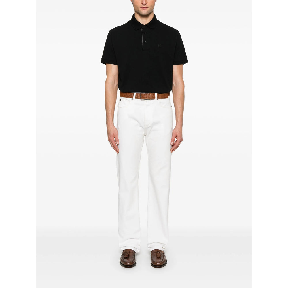 Etro Black Polo Shirts Men ETRO