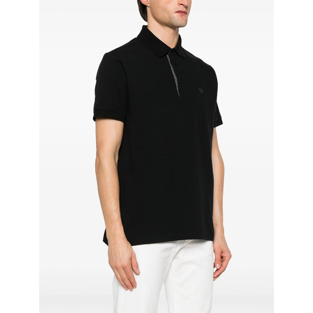 Etro Black Polo Shirts Men ETRO