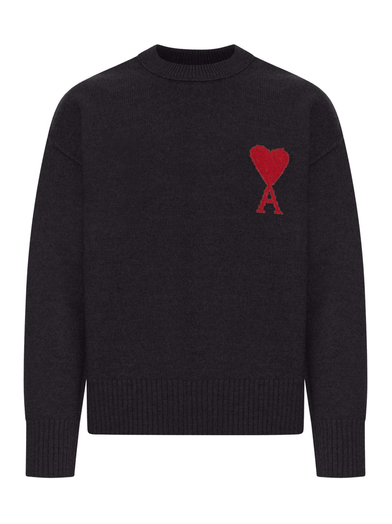 Ami Paris Men Ami De Coeur Wool Sweater AMI PARIS