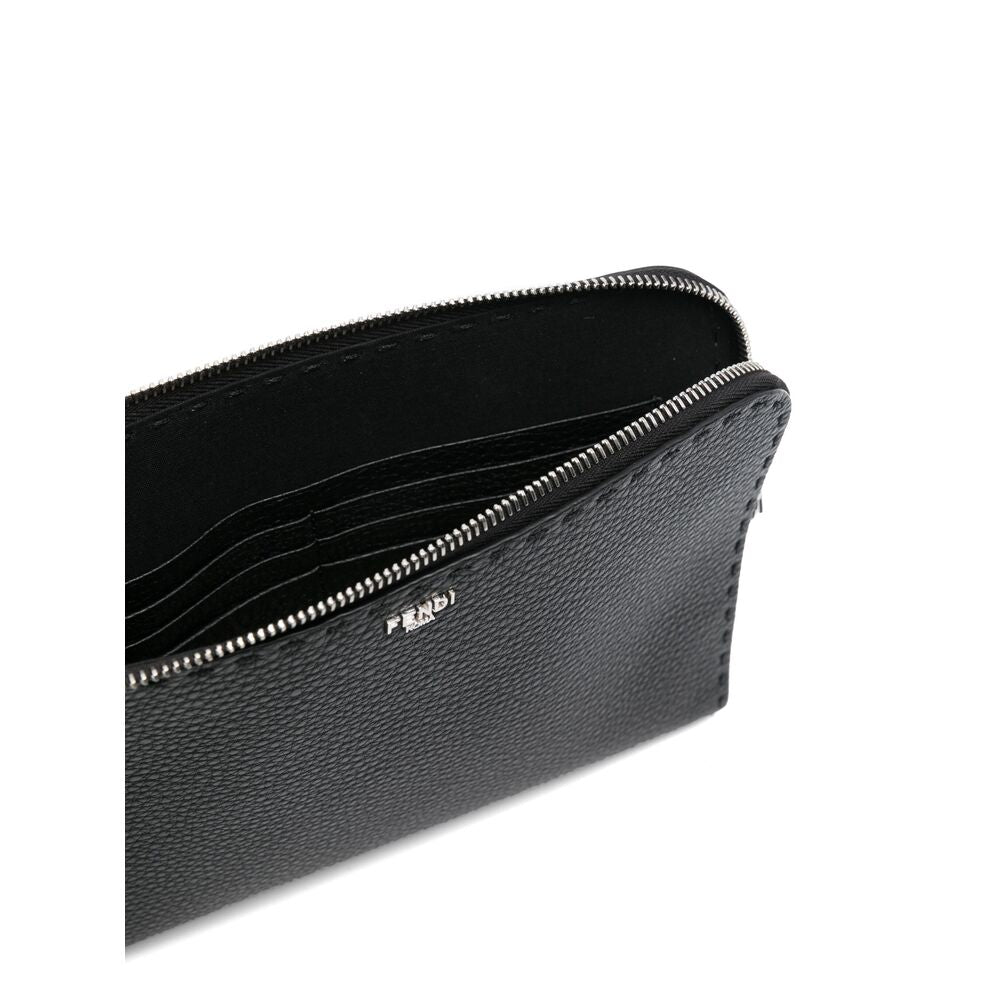 Fendi Black Clutch Bags Men FENDI