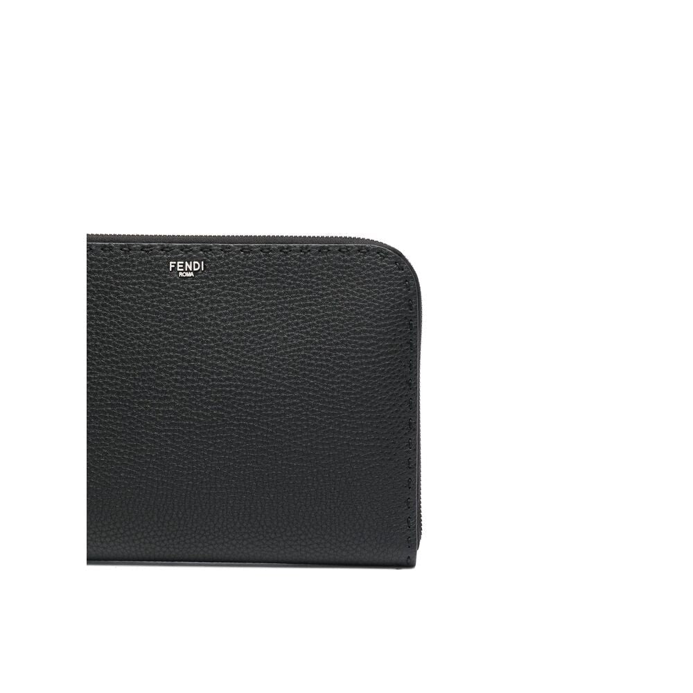 Fendi Black Clutch Bags Men FENDI