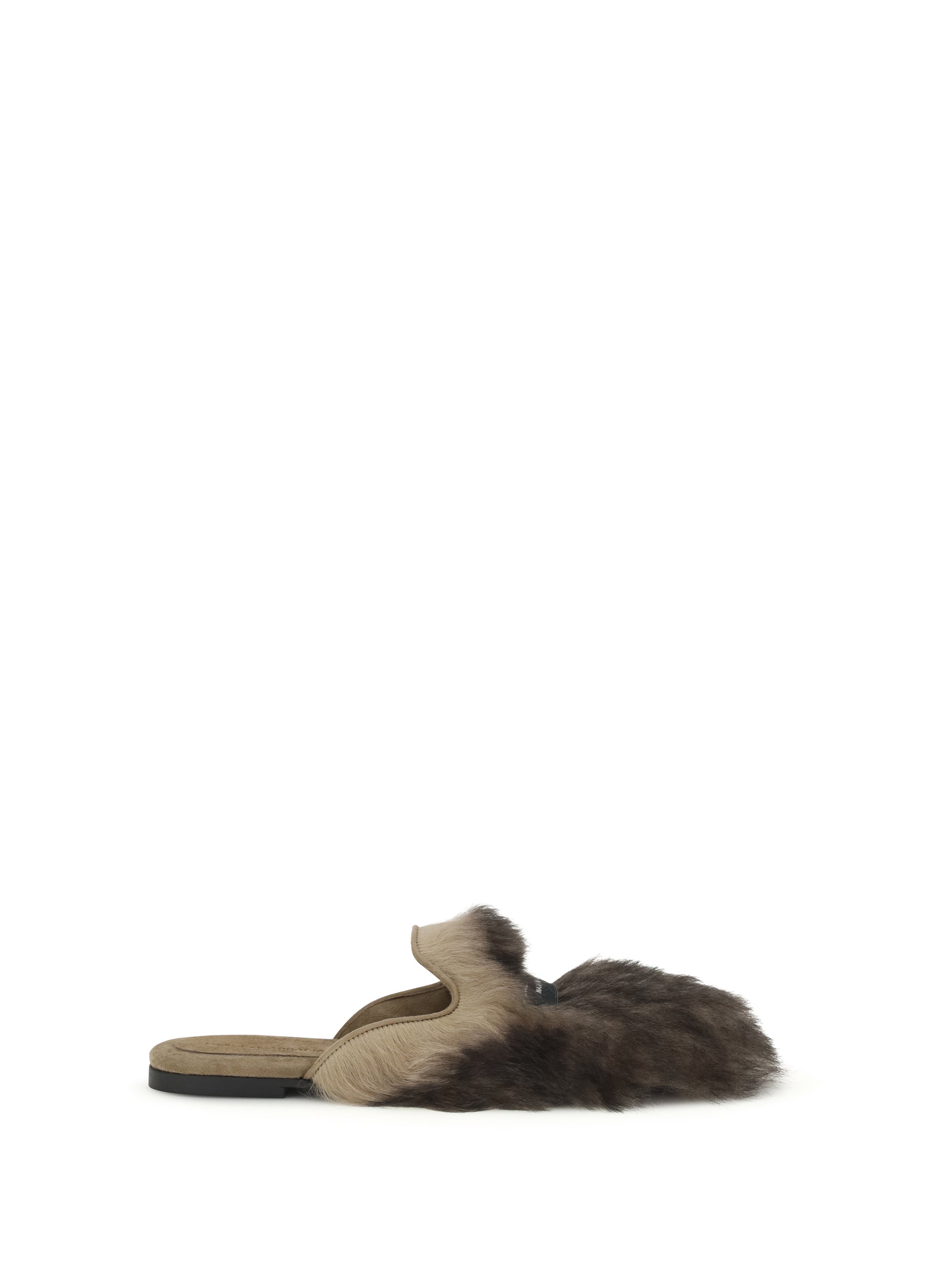 Dolce & Gabbana Women Sheepskin Mules DOLCE & GABBANA