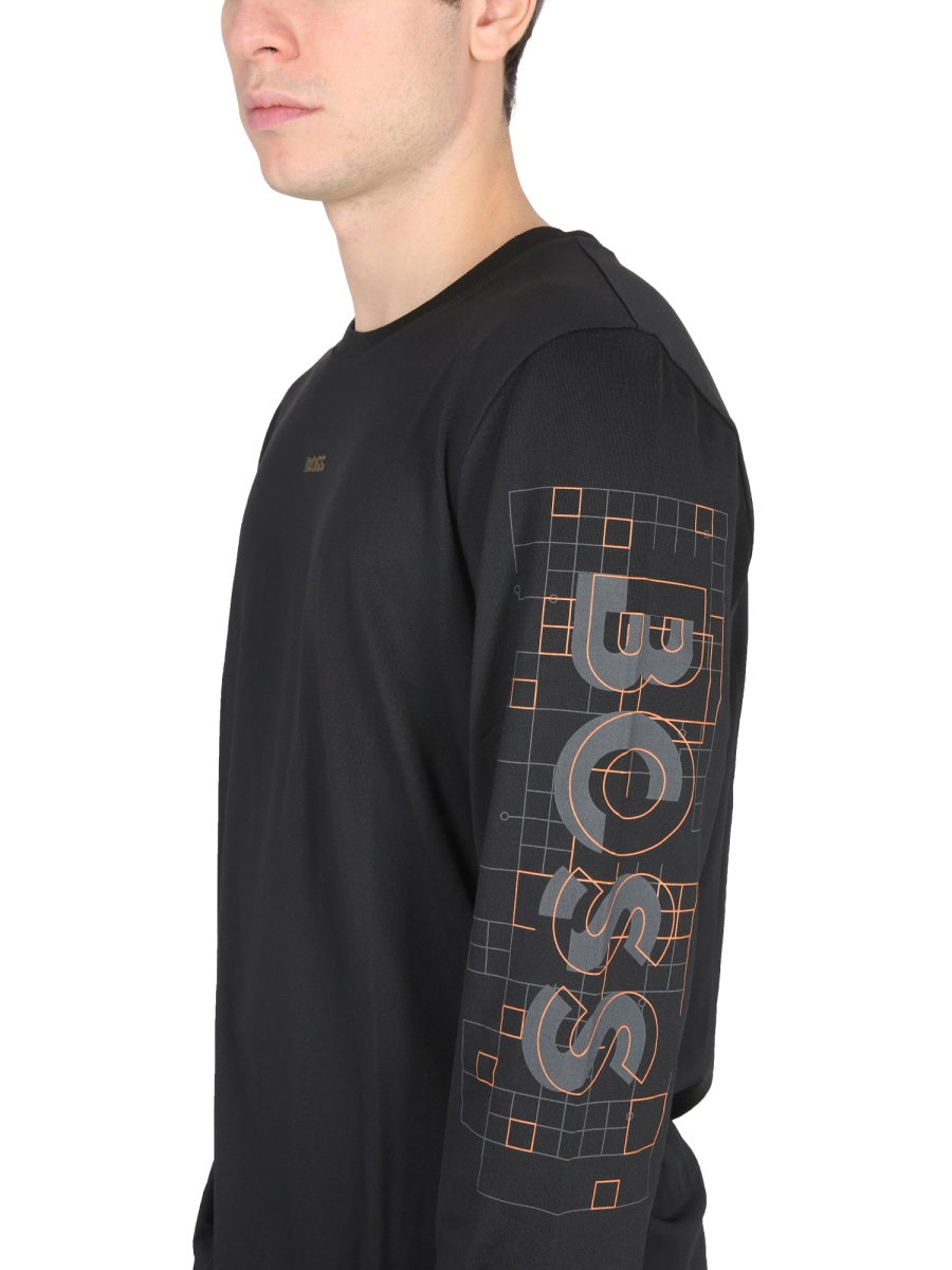 Boss Men T-Shirt With Logo BOSS