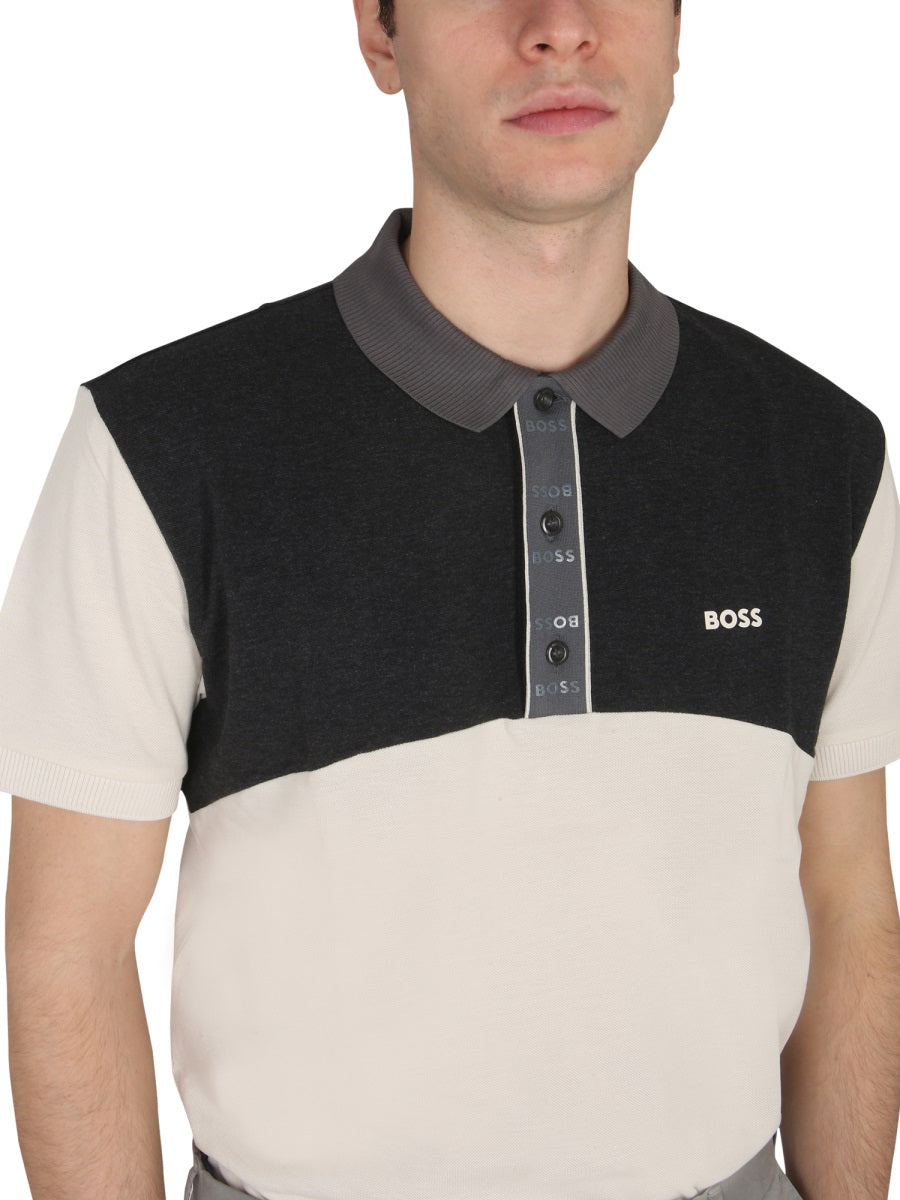 Boss Men Polo With Logo BOSS
