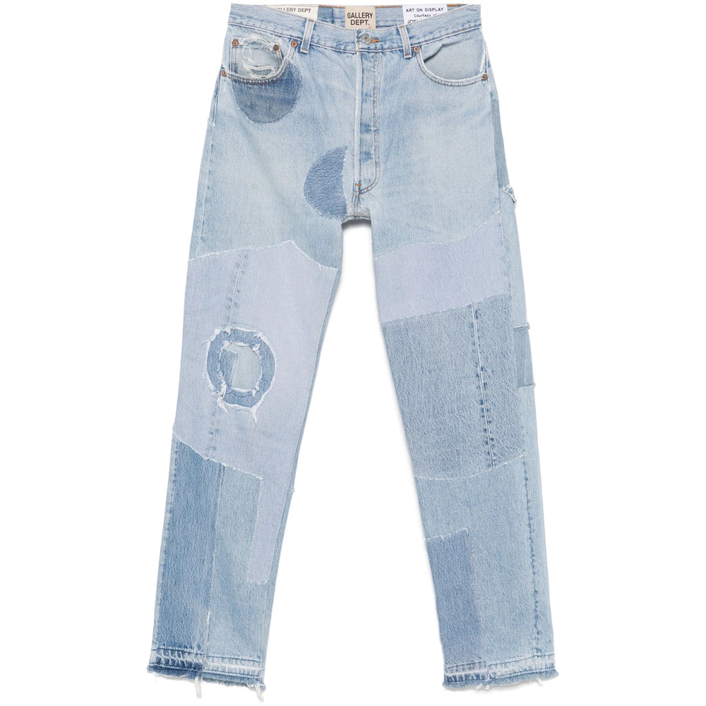 Gallery Dept. Blue Denim - Regular & Straight-Leg Jeans Men GALLERY DEPT.