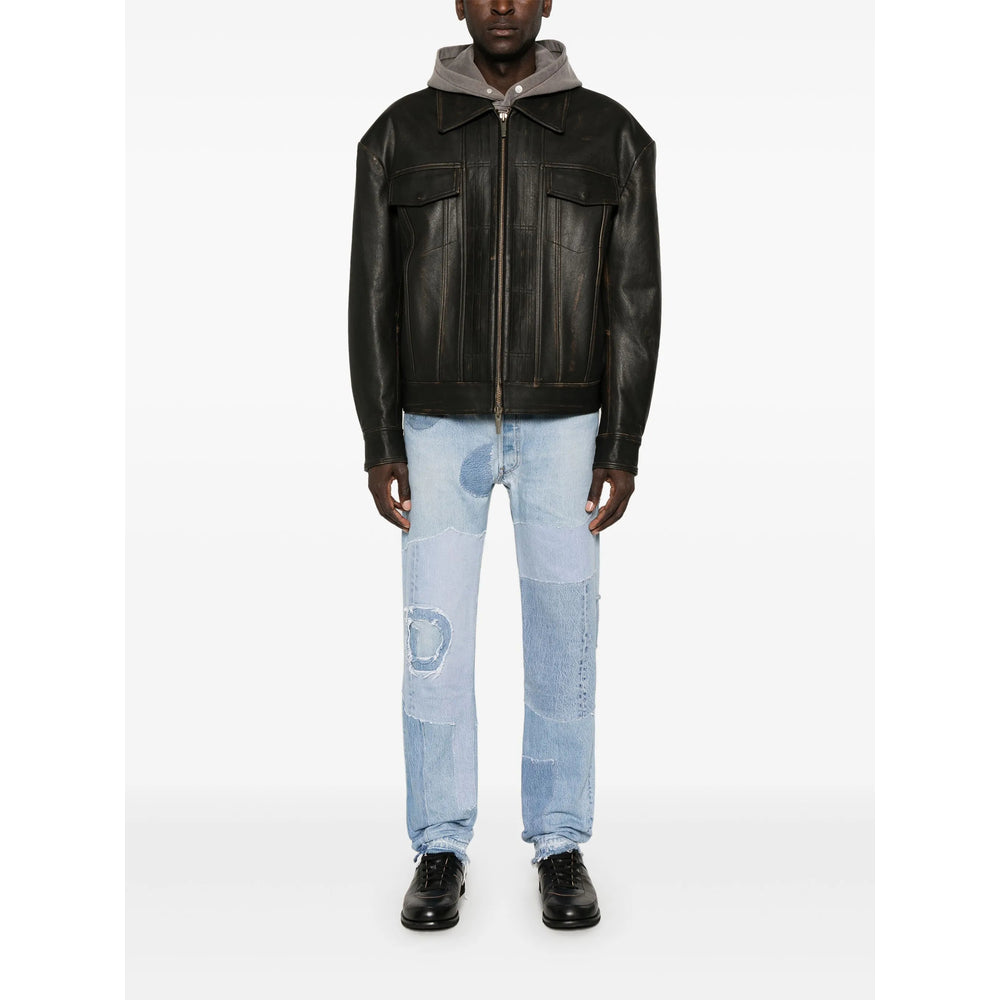 Gallery Dept. Blue Denim - Regular & Straight-Leg Jeans Men GALLERY DEPT.