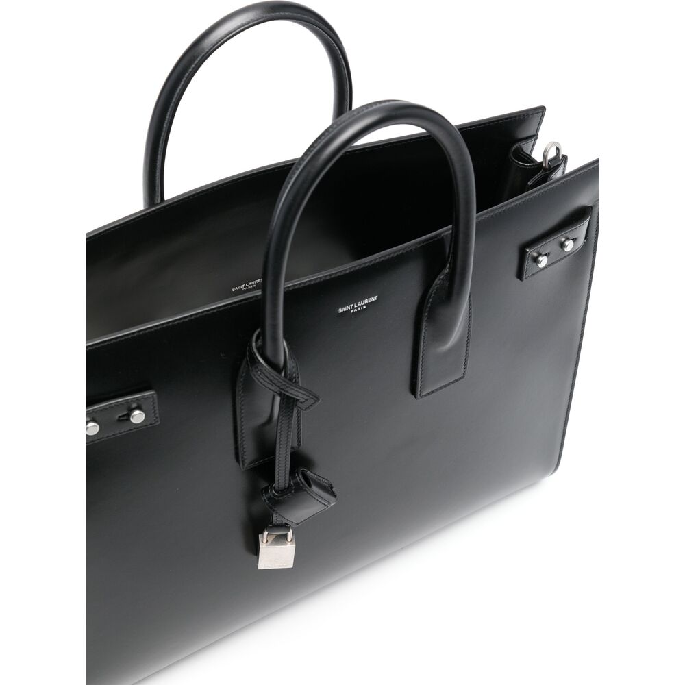 Saint Laurent Black Tote Bags Men SAINT LAURENT