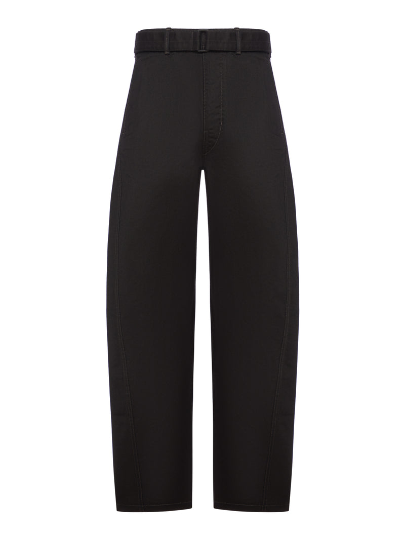 Lemaire Men Twisted Belted Pants LEMAIRE
