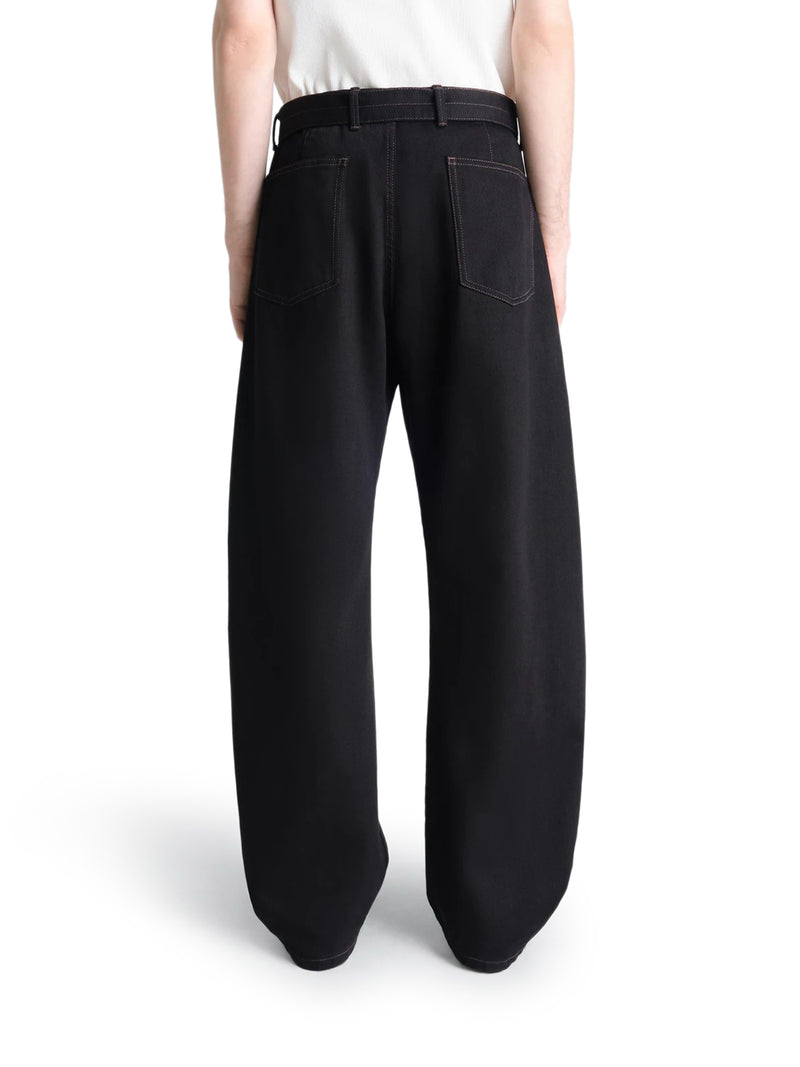 Lemaire Men Twisted Belted Pants LEMAIRE