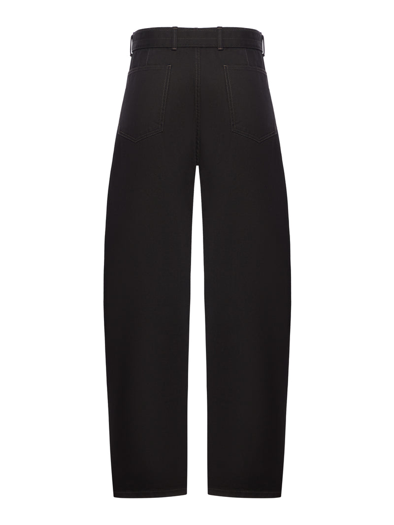 Lemaire Men Twisted Belted Pants LEMAIRE