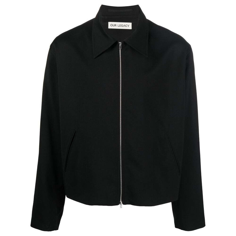 Our Legacy Black Jackets - Bomber Jackets Men OUR LEGACY