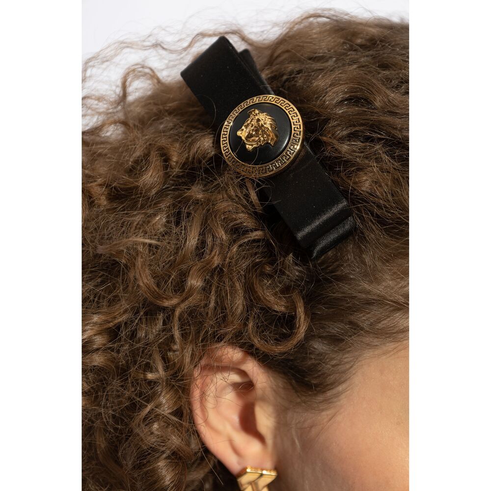 Versace Black Hair Accessories Women VERSACE