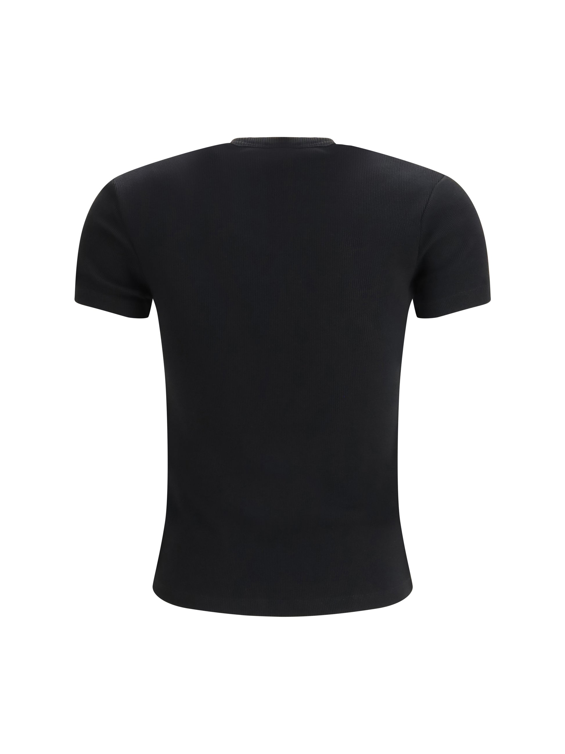 Off-White Women Off Stamp Rib Basic T-Shirt OFF-WHITE