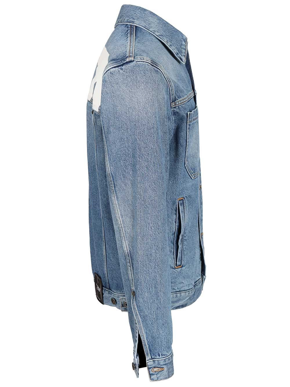 Off-White Men Denim Jacket OFF-WHITE