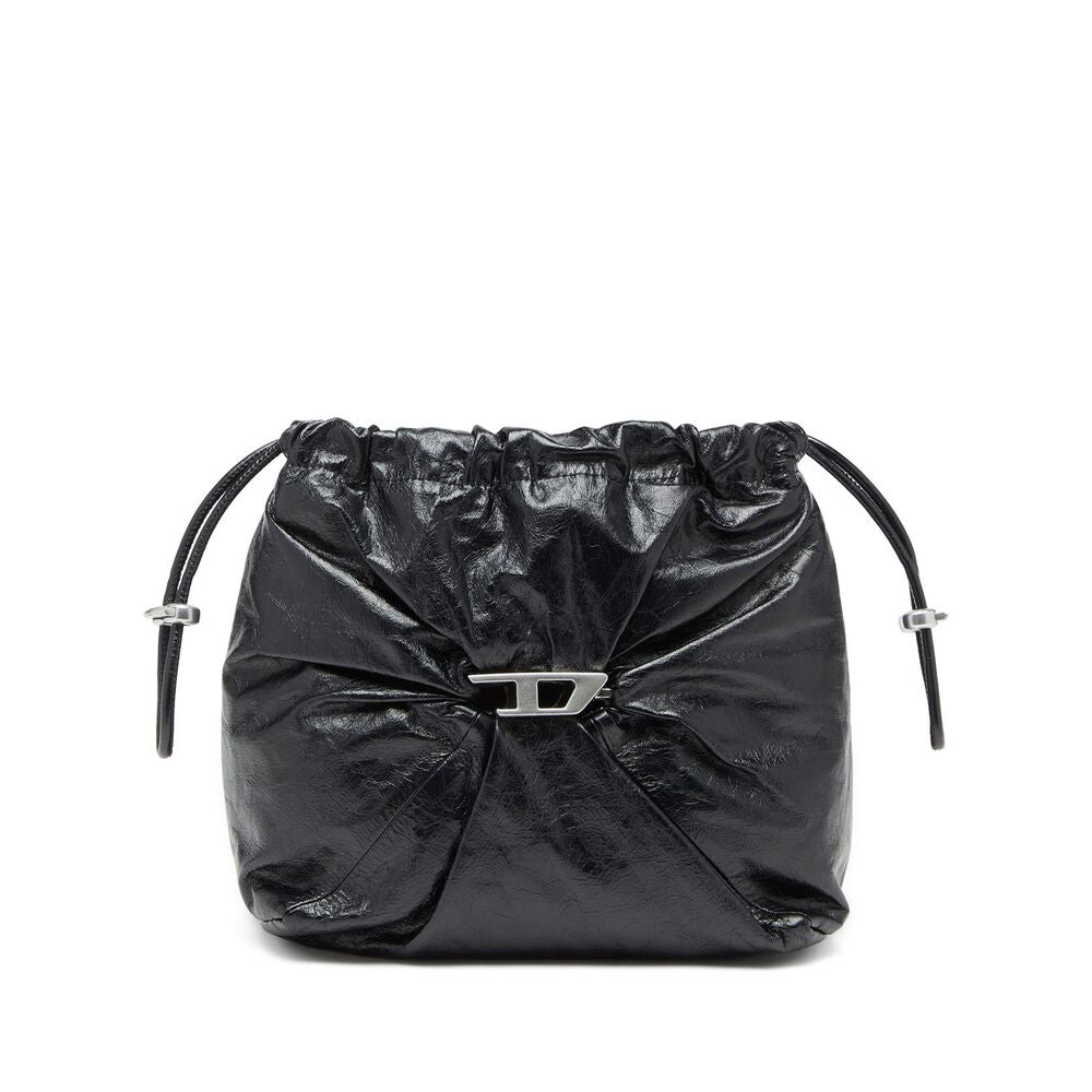Diesel Black Bucket Bags Women DIESEL