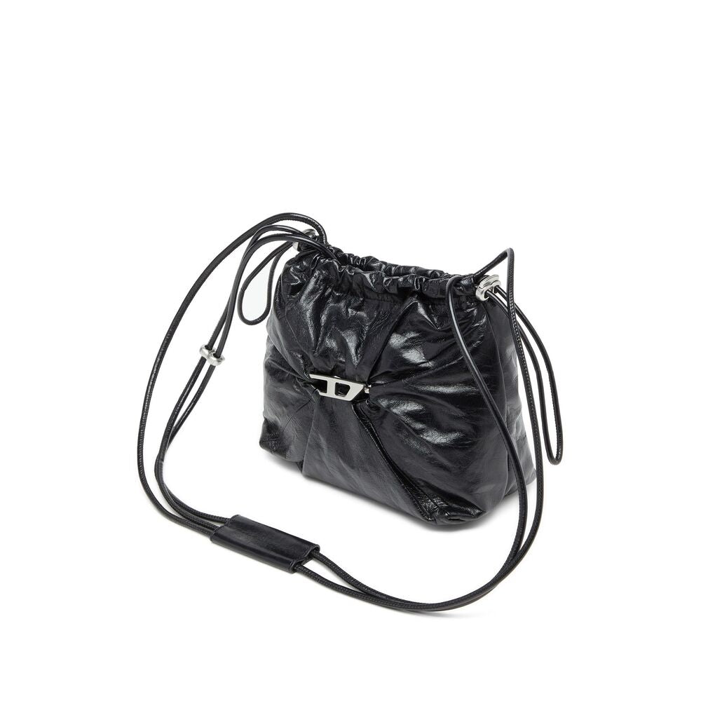 Diesel Black Bucket Bags Women DIESEL