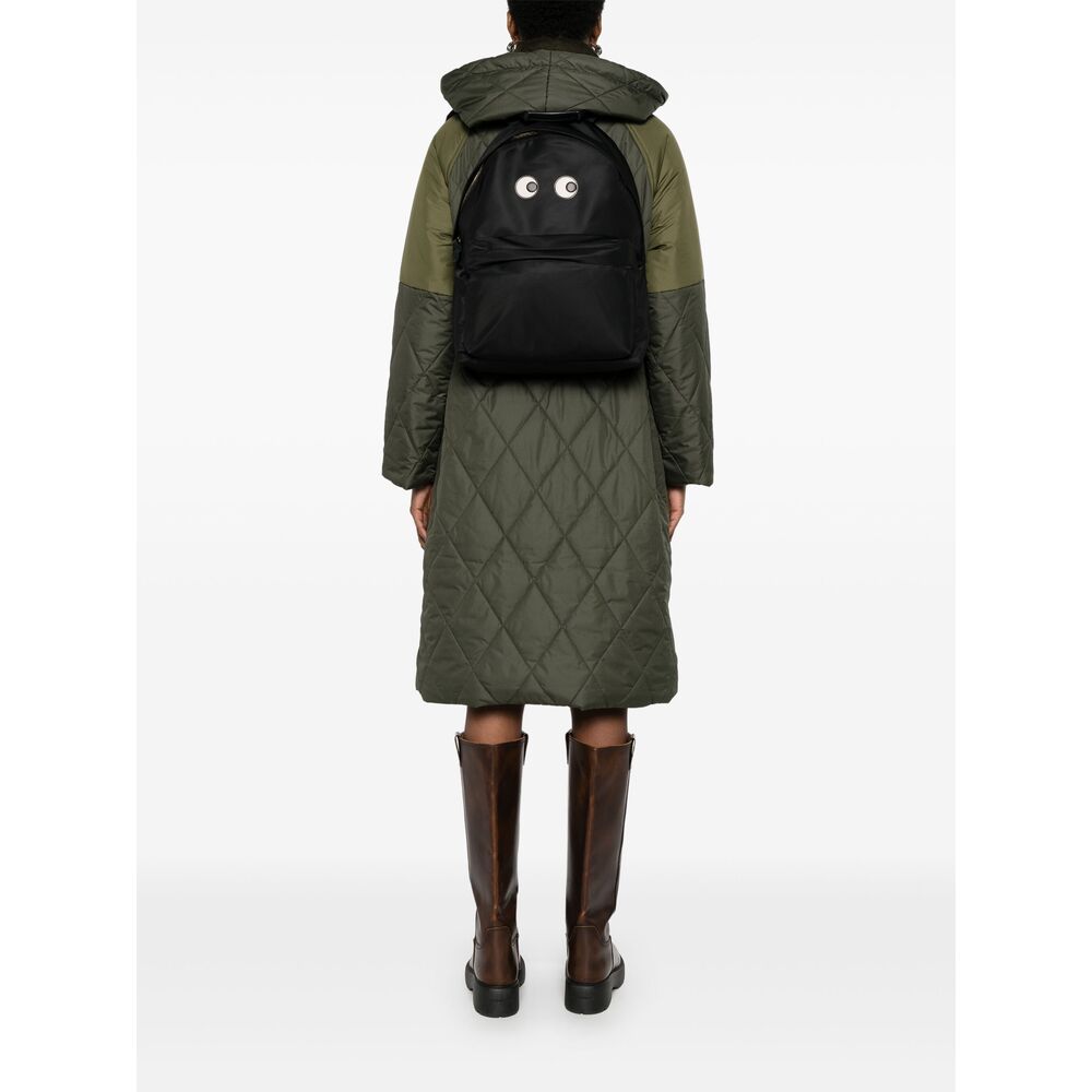 Anya Hindmarch Black Backpacks Women ANYA HINDMARCH