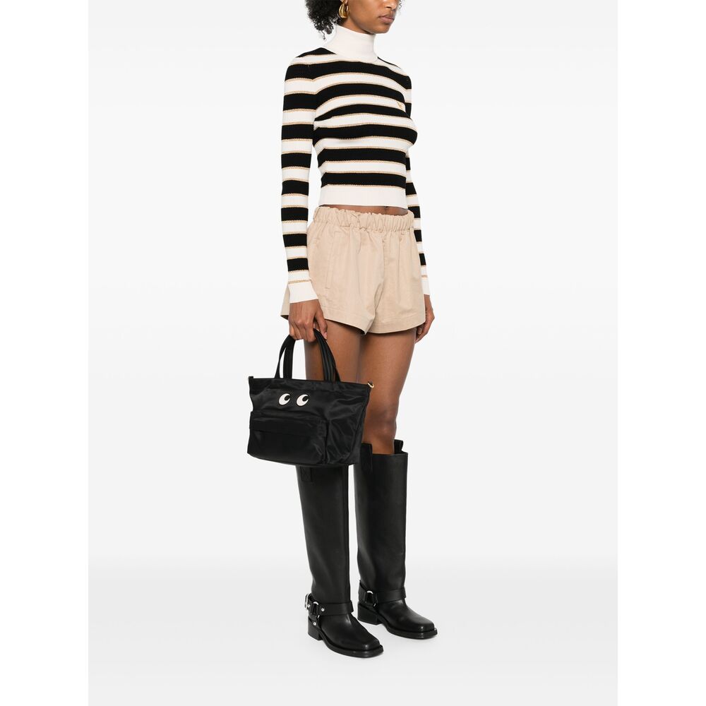 Anya Hindmarch Black Tote Bags Women ANYA HINDMARCH