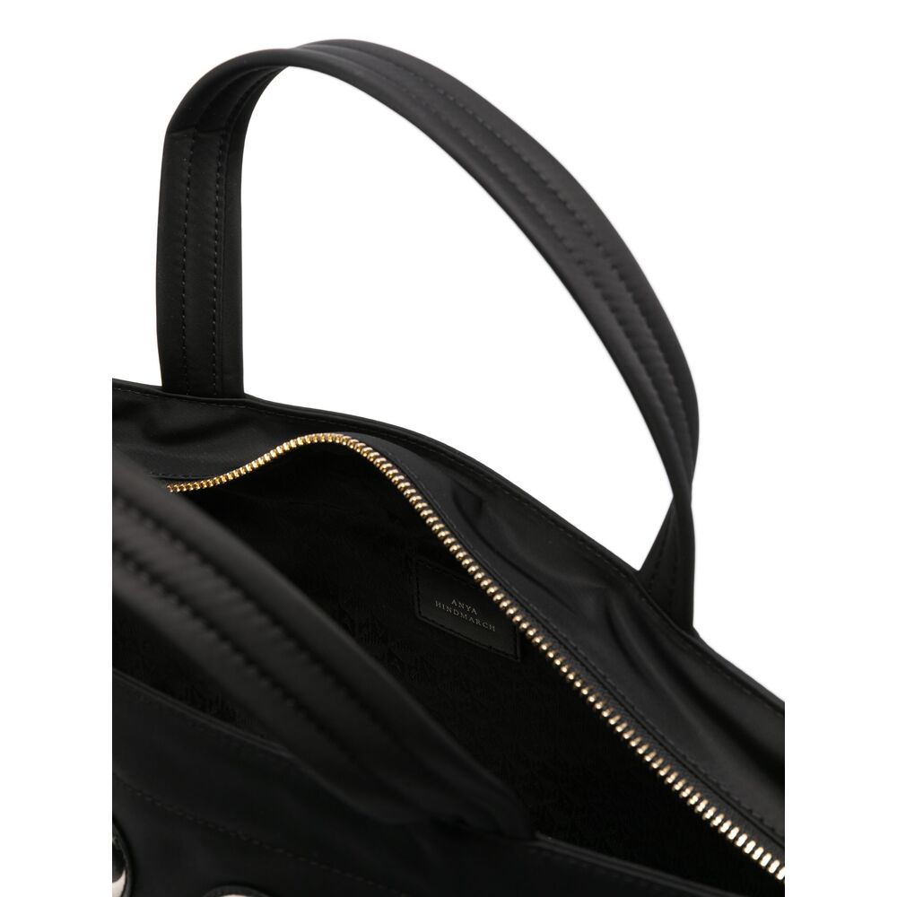 Anya Hindmarch Black Tote Bags Women ANYA HINDMARCH