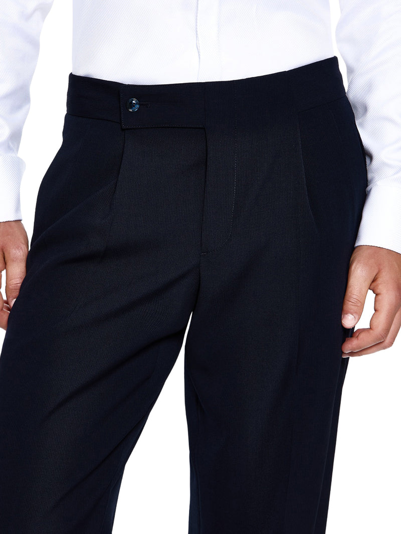 Giorgio Armani Men Royal Line Double Breasted Suit In Canneté Crepe Wool GIORGIO ARMANI