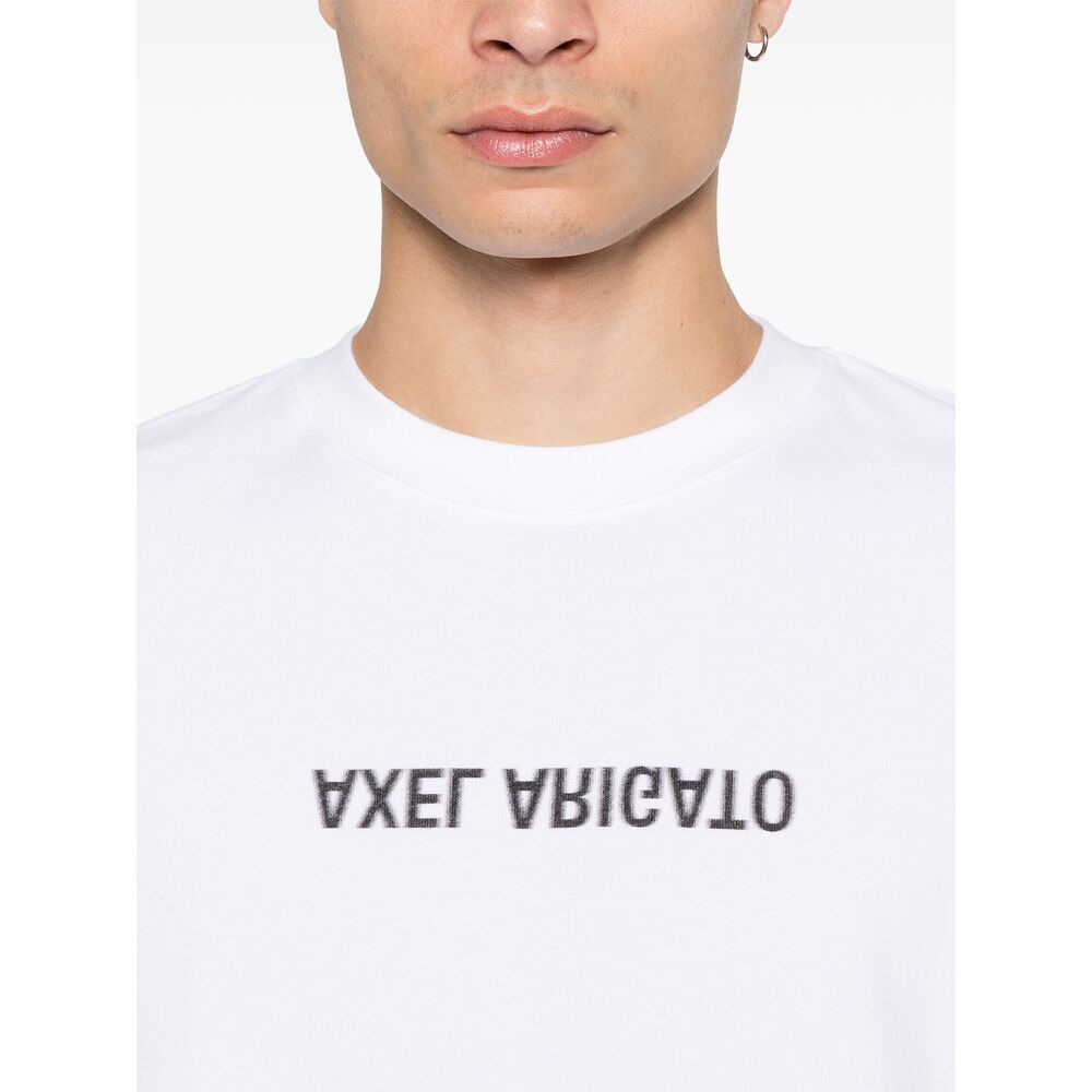 Axel Arigato White T-Shirts & Vests - T-Shirts Men
