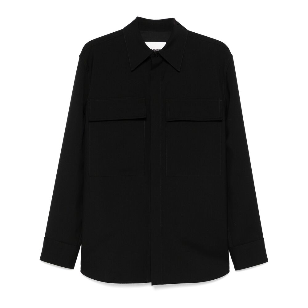 Jil Sander Black Shirts Men JIL SANDER