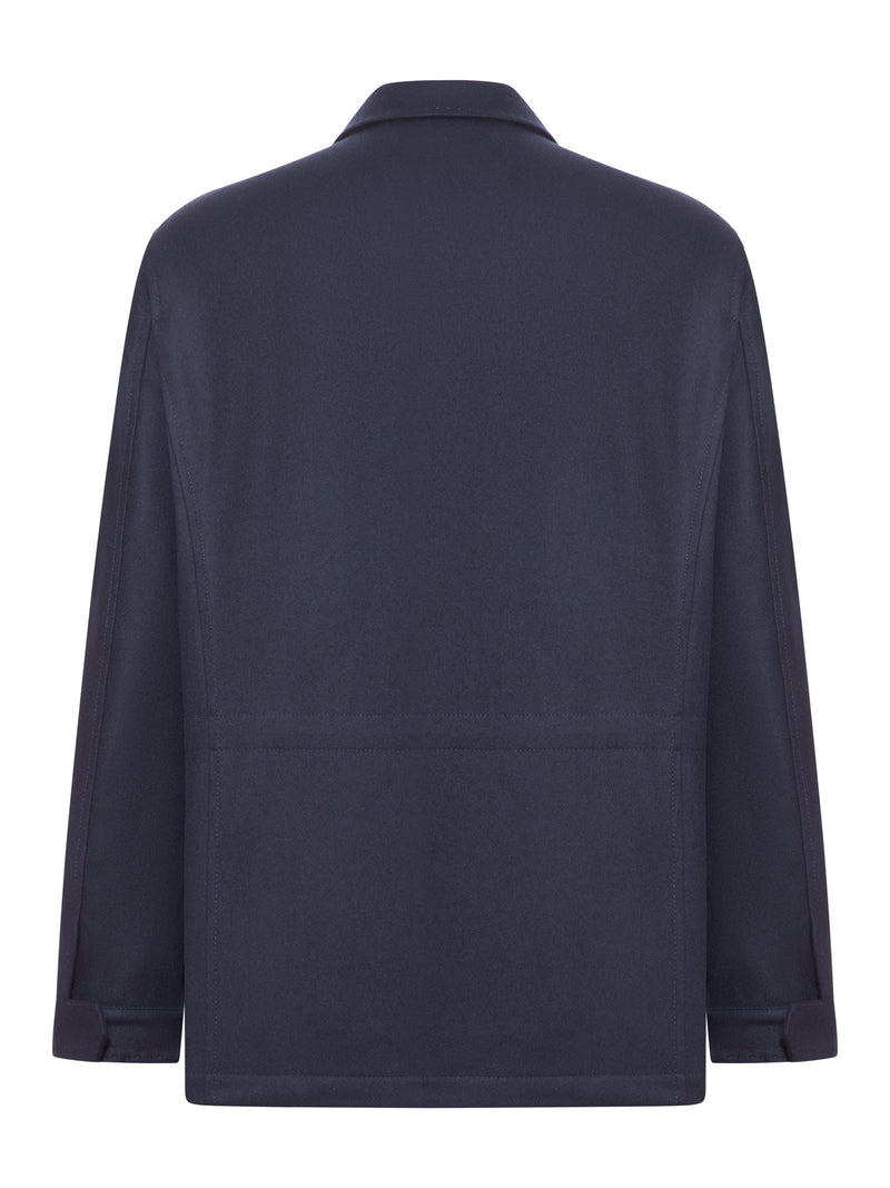 Kiton Men Multi-Pocket Cashmere Field Jacket KITON