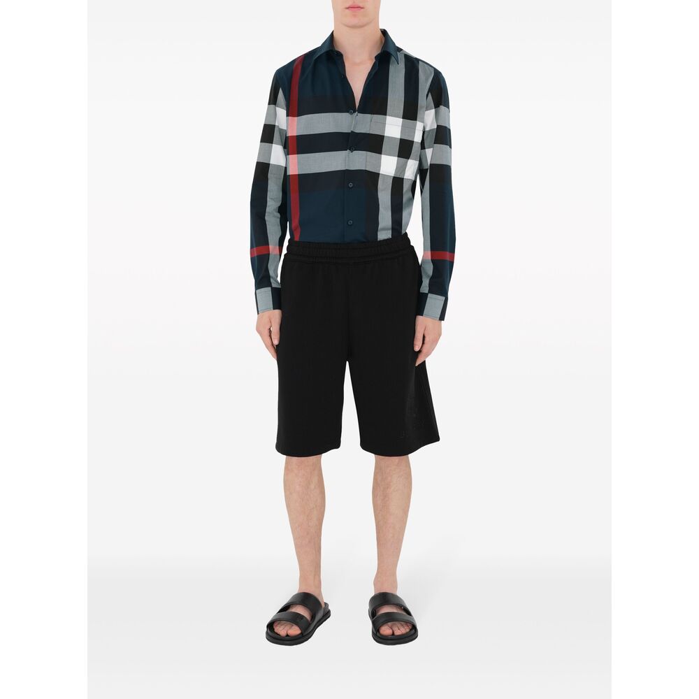 Burberry Blue Shirts Men BURBERRY