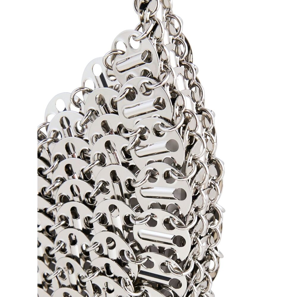 Rabanne Silver Shoulder Bags Women PACO RABANNE