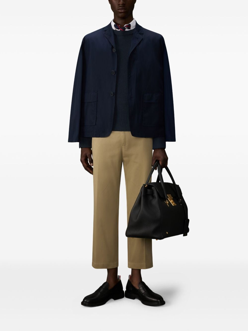 Thom Browne Men Cotton Sweater THOM BROWNE