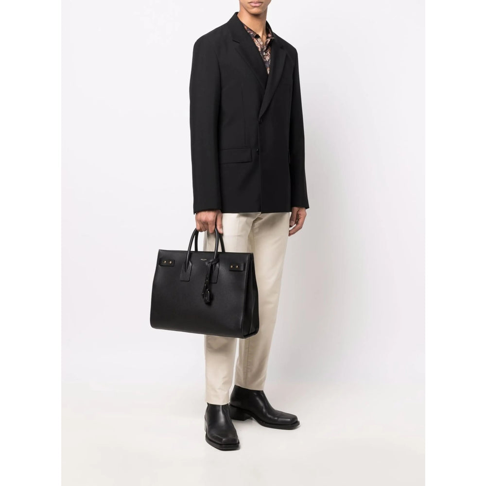 Saint Laurent Black Tote Bags Men SAINT LAURENT