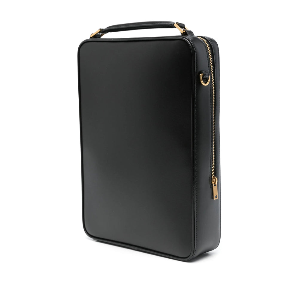 Saint Laurent Black Shoulder Bags Men SAINT LAURENT