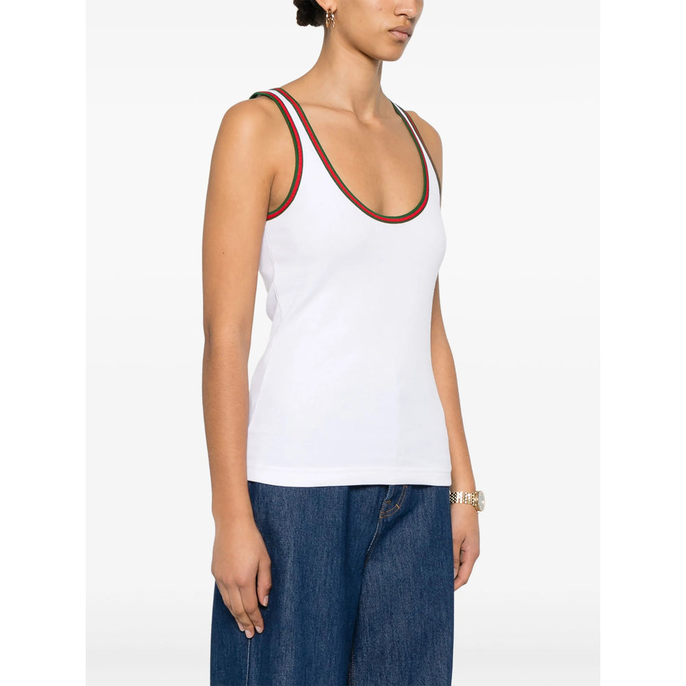 Gucci White Tops - Vests & Tank Tops Women GUCCI